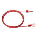 49 Strands Steel Wire Security Double Loop Cable Strong For Motorcycles/Bicycles/Car Cover