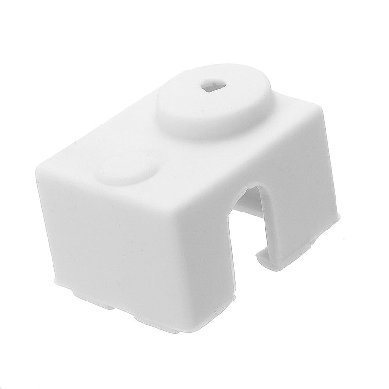 3pcs White Universal Hotend Block Insulation Sock Silicone Case For 3D Printer