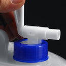 3-15L Transparent Collapsible Water Bucket PE Plastic Travelling Camping Pump