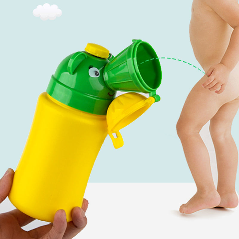 400ML Portable Kids Camping Toilet Outdoor Traveling Toddler Boys Girls Baby Training Urinal