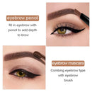 Double-Head Eyebrow Dyed Cream Dyeing Eyebrow Cream Eyebrow Pencil Set Waterproof Lasting