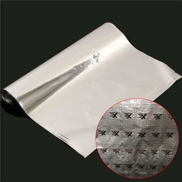 50pcs A4 Hot Transfer Foil Paper Laser Printer Laminating Transfered Silver