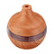 Intelligent Induction LED USB Wood Grain Ultrasonic Air Humidifier Aromatherapy