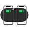 Type-C Port 2 In 1 10W Qi Wireless Charger Fast Charging Earphone Charger For Qi-enabled Devices iPhone Samsung Huawei Apple AirPods 2(2019)
