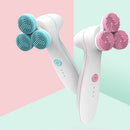 Facial Brush 3D Smart Elastic Massage Face Cleaner V Face Deeply Cleaning Face Washing Machine Removable Brush Washing Machine