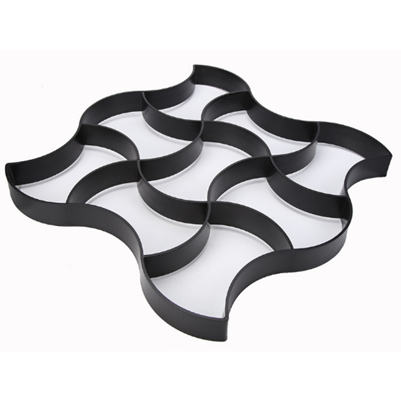 Cement Brick Mold Walk Maker Irregular DIY Concrete Molds Reusable Plastic P ath Maker Steeping Stone Paver