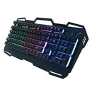 iMICE AK-400 104Keys Backlit USB Wired Multifunctional Gaming Keyboard for PC Laptop