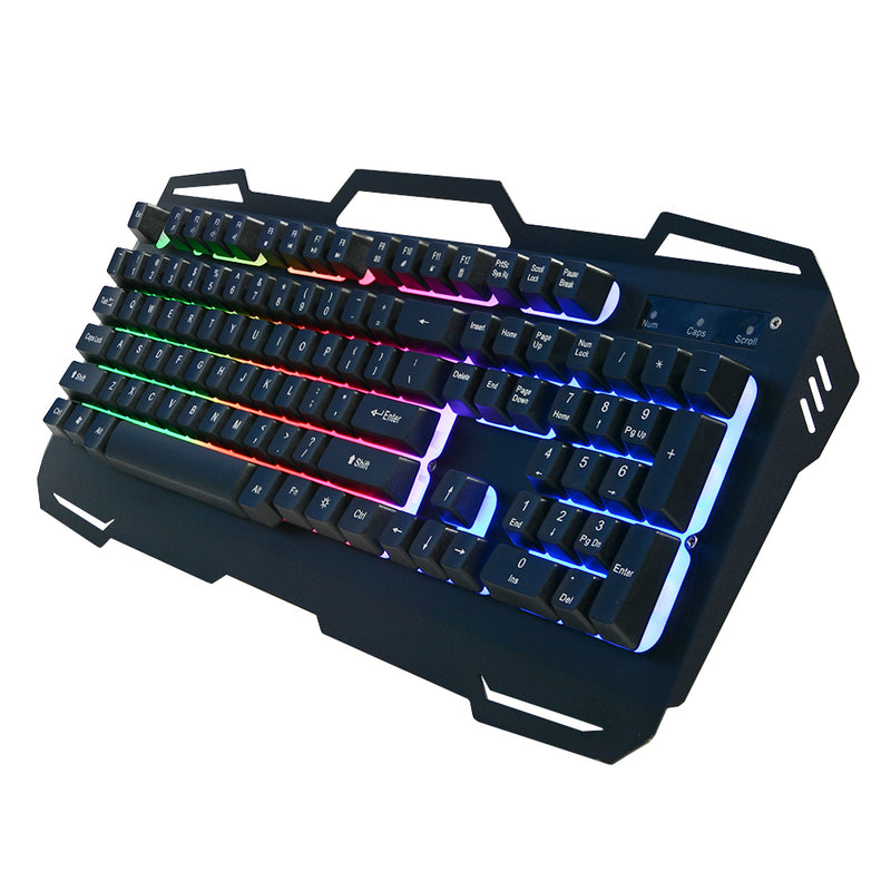 iMICE AK-400 104Keys Backlit USB Wired Multifunctional Gaming Keyboard for PC Laptop