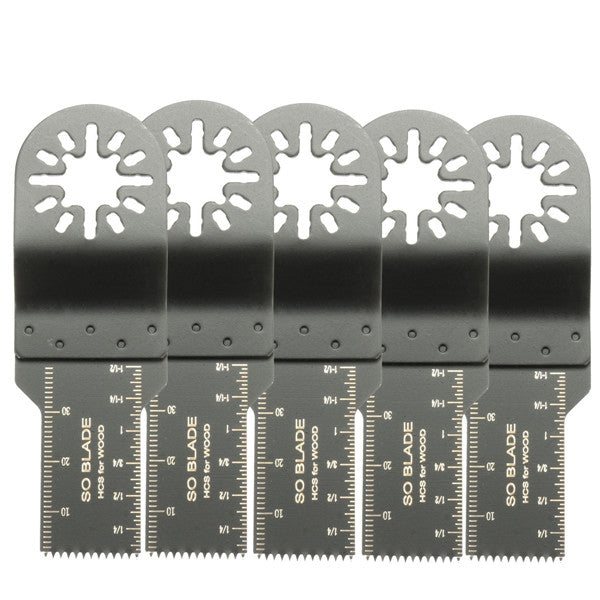 5pcs 20mm Multitool Saw Blades for Erbauer Makita Milwaukee High Carbon Steel Saw Blade Oscillating Tools