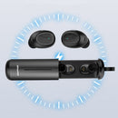 AWEI T55 TWS bluetooth 5.0 Sports Wireless Earphone Handsfree Gaming Headset with Charge Case for iPhone Xiaomi