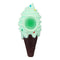 Lightweight Portable Ice Cream Shape Silicone Smoking Pipes T obacco H ookah Weed Pipe C igarette Filter Random Color