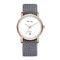 Wal-Joy WJ9007 Student Watch Simple Date Display Nylon Strap Female Quartz Wrist Watch