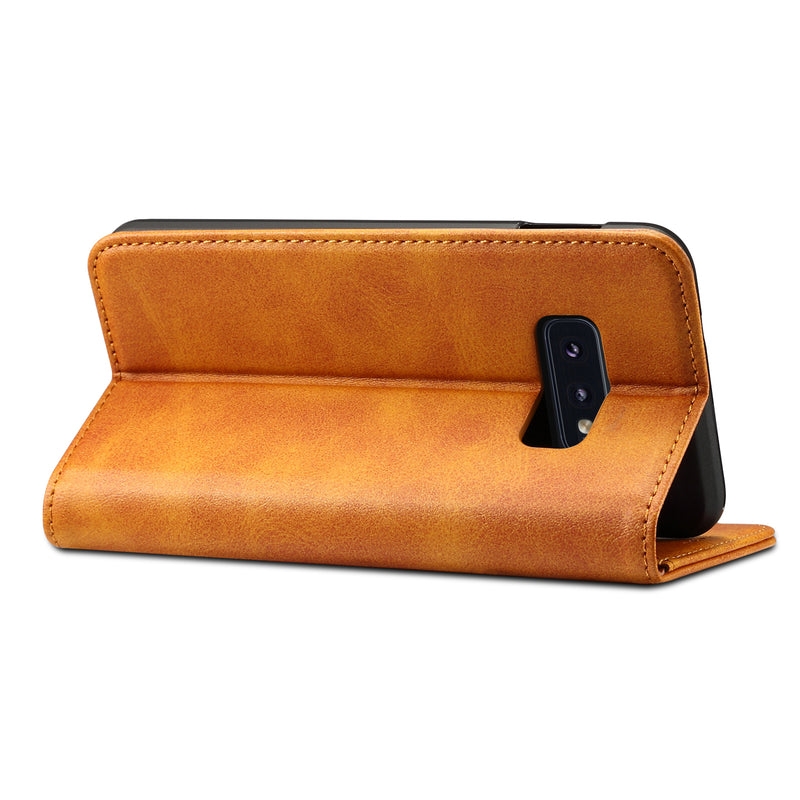 Bakeey Magnetic Flip Protective Case For Samsung Galaxy S10e 5.8 Inch Wallet Card Slot Kicktand Cover