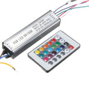 50W Waterproof Driver Transformer Power Supply Remote Controller For RGB LED Chip Light Lamp