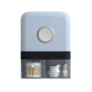Wall Mounted/Desktop Makeup Organizer Cosmetic Storage Box Drawer Case Brush Holder