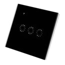 250V 10A 1/2/3 Gang Smart WiFi Touch Light Switch RF APP Remote Control Socket