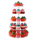 3-6 Tiers Acrylic Cake Stand Storage Rack Wedding Party Decorations Dessert Display Holder