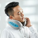 LEFAN Double Elastic Breathable U-Shaped Pillow from Xiaomi Youpin Through Hole Ventilation Design Ice Feeling Fabric Washable Pillow