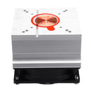 DC12V 20-60W Aluminium LED Heat Sink Cooling Fan 60 120 44mm Lens + Reflector Brack+ Fixed Bracket