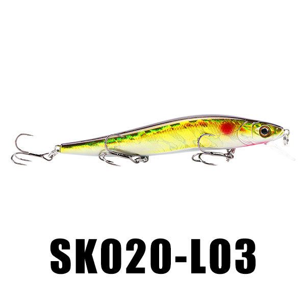 SeaKnight SK020 IPC 14g 110mm 0-1M Depth Fishing Lure Minnow Hard Baits Fishing Wobblers