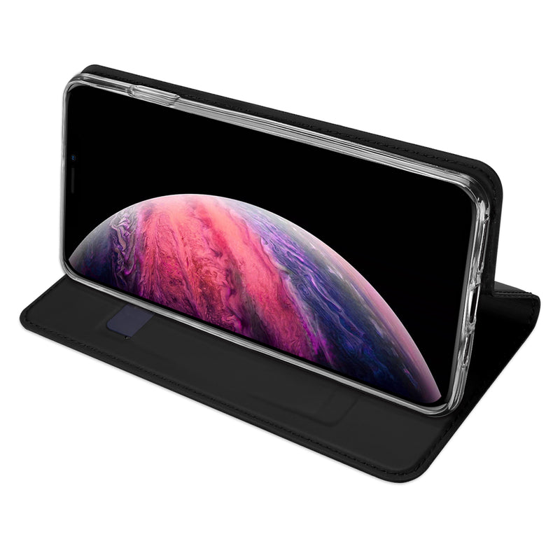 DUX DUCIS Flip Magnetic Shockproof with Card Slot PU Leather Protective Case for iPhone 11 Pro Max 6.5 inch