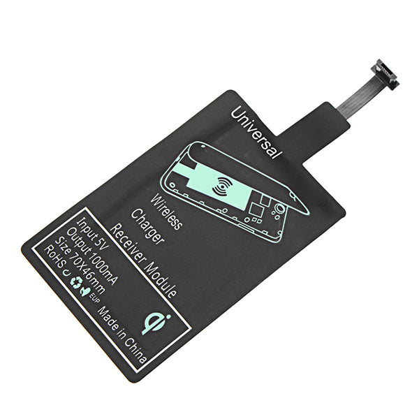 Bakeey Qi Wireless Charger Receiver Charging Adapter Micro USB For Samsung Xiaomi Huawei