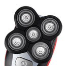 5 Head Men Electric Shaver 4D Floating Rechargeable Beard Hair Trimmer Razor