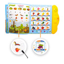 Thai English Chinese Trilingual Languages Electronic Learning Reading Machine Tablet Foreign Language Learning Machine Early Education Reading E-Book Toys for Kids