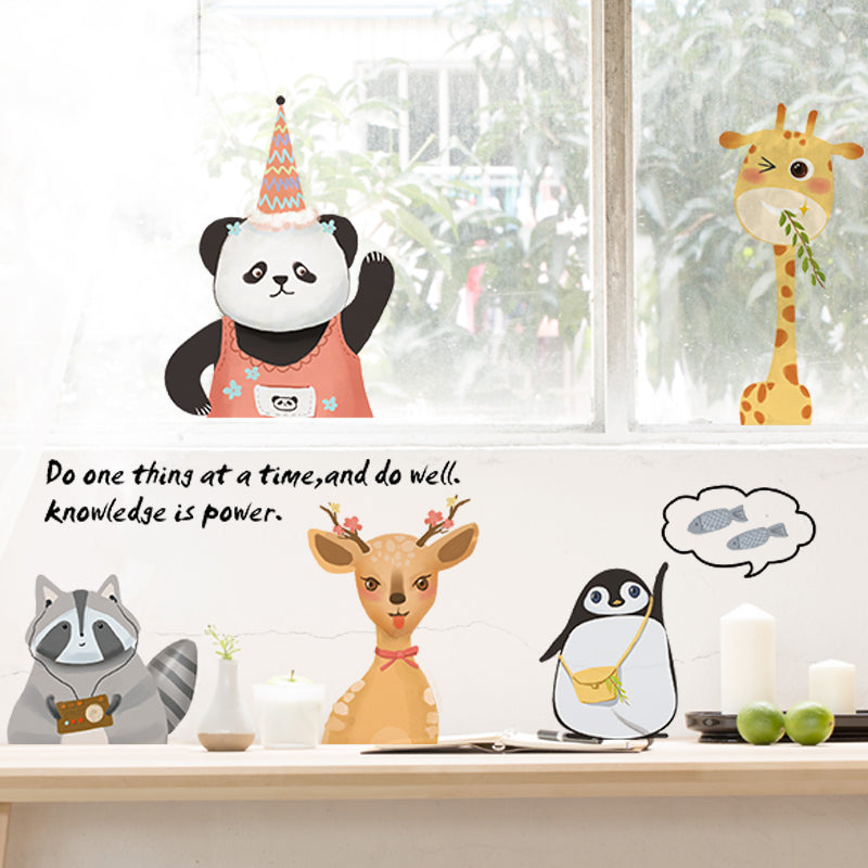 Miico XC9044 Animal Sticker Wall Sticker Children's Bedroom Wall Decoration Sticker DIY Stickers