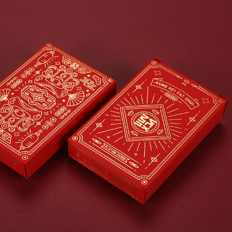 Red Envelope Chinese Character Culture Delicate Bronzing Elegant Design Red Envelope Suit Lucky Money Paper Envelopes from XiaomiYouPin