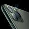 Bakeey 2 in 1 10D Tempered Glass + Metal Circle Ring Anti-scratch Phone Lens Protector for iPhone 11 Pro Max 6.5 inch