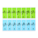 Music Keyboard Piano Stickers for 88/61/51 Key Set Removable Stickers