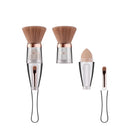 ZOREYA Three-in-one Makeup Brushes Multi-function Combination Portable One Makeup Brush
