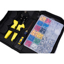 PARON JX-D4T 4 in 1 AWG20-10 Crimper Plier Wire Crimper Tools Kit Ratchet Plier Hand Tools with 850Pcs Terminals