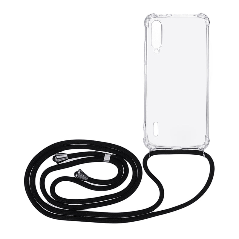 Bakeey Transparent Shockproof With Drawstring Necklace Rope Protective Case For Xiaomi Mi A3 / Xiaomi CC 9e