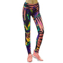Women Yoga Printed Leggings Skinny Seventh And Ninth Length Sports Fitness Tights Trousers