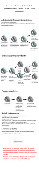 Electronic Intelligent Drawer Fingerprint Lock Portable Door Lock Clothes Cabinet Suitcase Lock 360 Semiconductor Fingerprint Quick Unlock