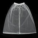 Toilet Buddy Petticoat for Bridal Wedding Dress Gather Skirts Underskirt 65-105cm