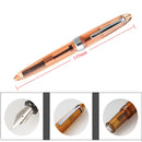 6 Pcs 992 Transparent Fine Nib Fountain Pens Office Supplies Stationery