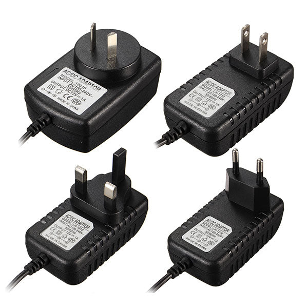 DC 12V 1A AC Adapter Charger Power Supply For LED Strip Light CCTV Camera Video
