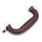 Guitar Musical Box Luggage Toolbox Trolley Instrument Case Handle Brown Leather