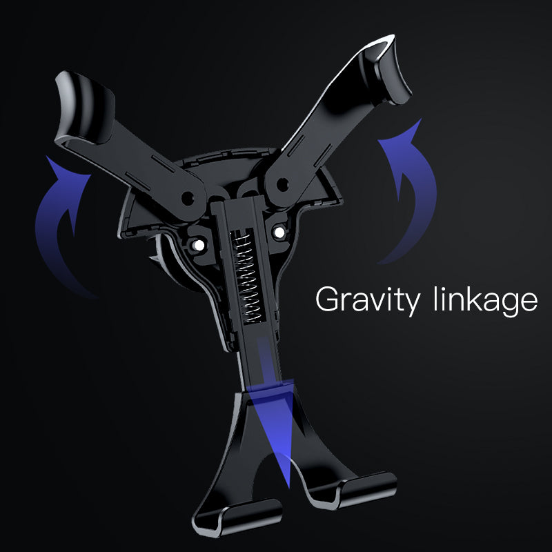 KUULAA Gravity Linkage Air Vent Car Phone Holder Car Mount for 4.5-6.5 Inch Smart Phone for iPhone for Samsung Xiaomi Redmi Note 8