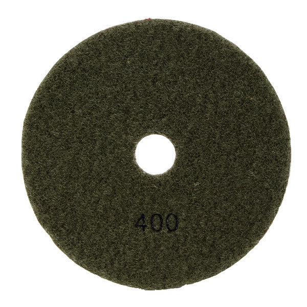 5 Inch 50-6000 Grit Diamond Polishing Pad Wet Dry Sanding Disc for Marble Concrete Granite Glass