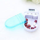 Smart Mini Alarm Clock Drugs Reminder Pill Case Electronic Timing Reminder Pill Storage Box