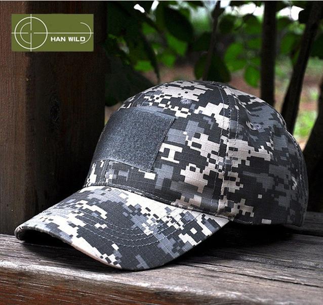 HAN WILD Hot Hunting Tactical Baseball Cap Unisex  Cotton ACU Desert Camouflage Hat