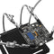 YP-001 Metal Base Universal 4 Flexible Arms Soldering Station PCB Fixture Helping Hands Four Hand