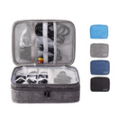 IPRee Multi-function Data Cable Storage Bag Waterproof Digital Product Organizer Pouch Women Bag Men Bag