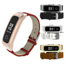 Mijobs Soft Genuine Leather Strap Replacement Watch Band for Huawei Honor 4 Running Version