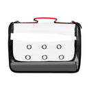 Travel Pet Bag Transparent Pet Parrot Backpack Carrier Bird Cage Wooden Stands House