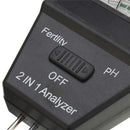 2 in 1 Soil PH Meter Feitility Tester with 3 Probes Measuring Tools